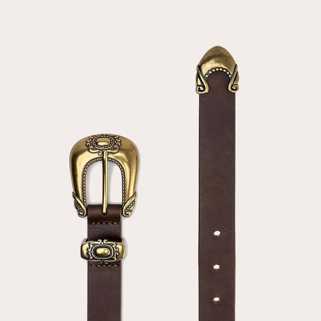 Nº2032 Brown Bridle Western Belt