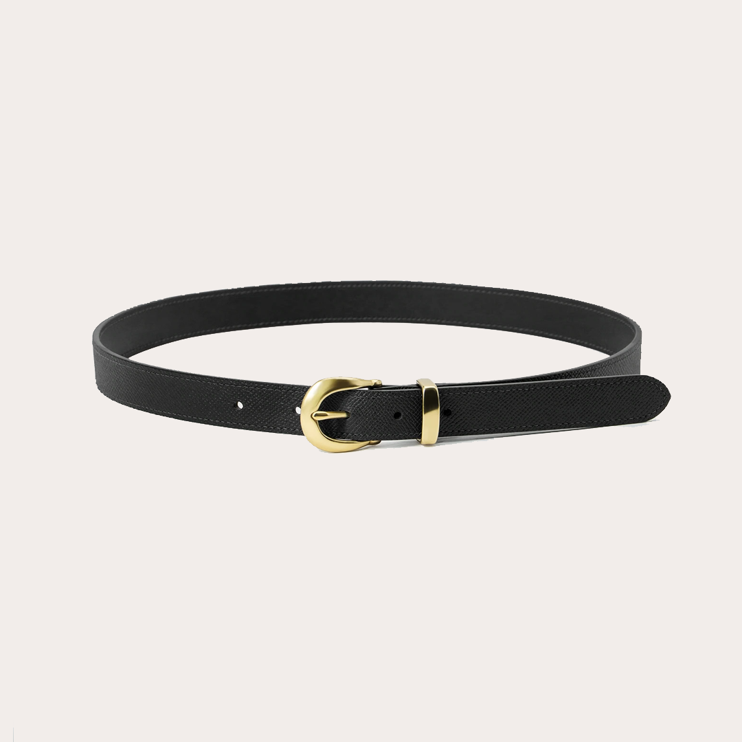 Nº3212 Lined Belt in Premium Calf
