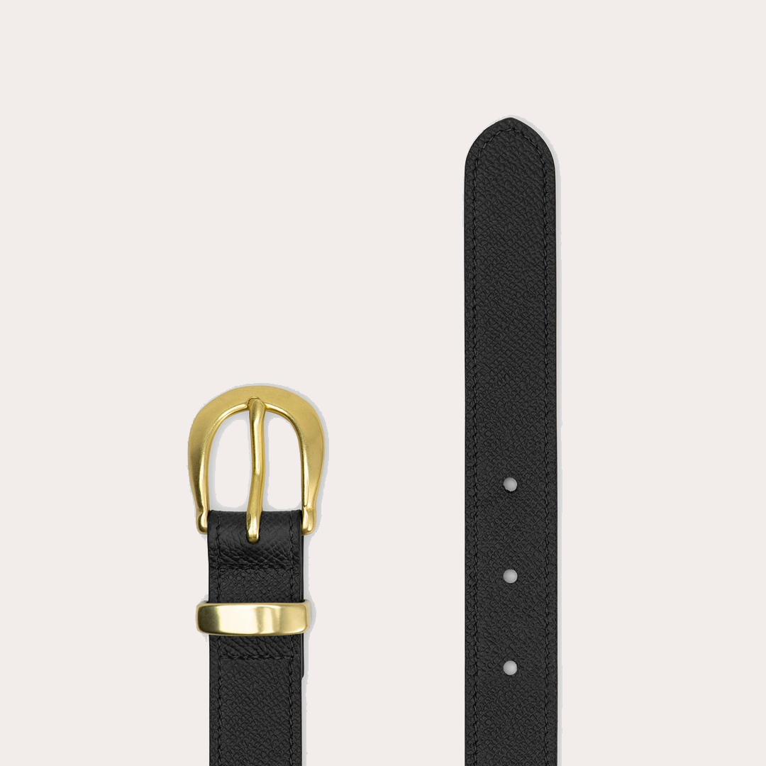 Nº3212 Lined Belt in Premium Calf