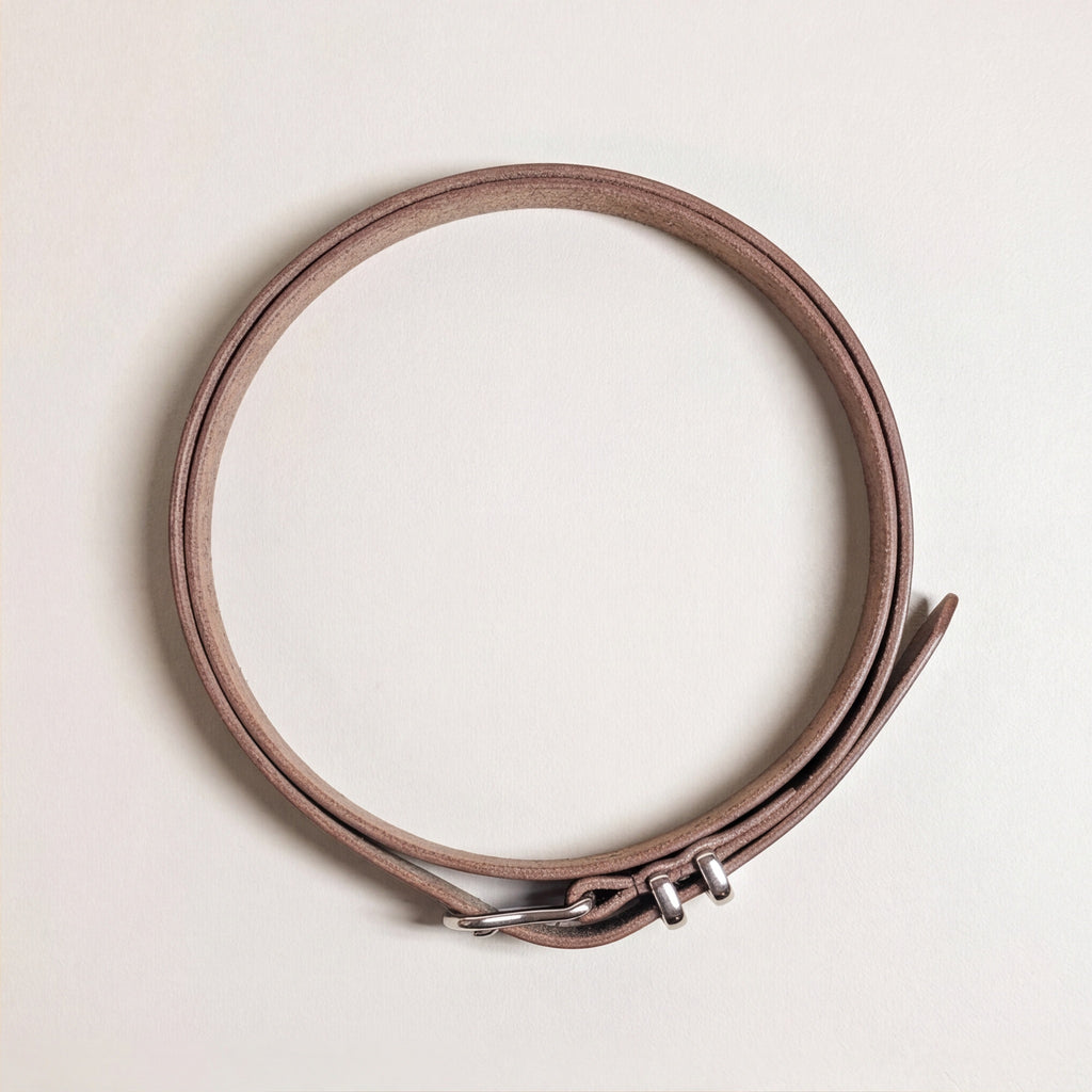 Nº21112 Premium Bridle Belt in Havana