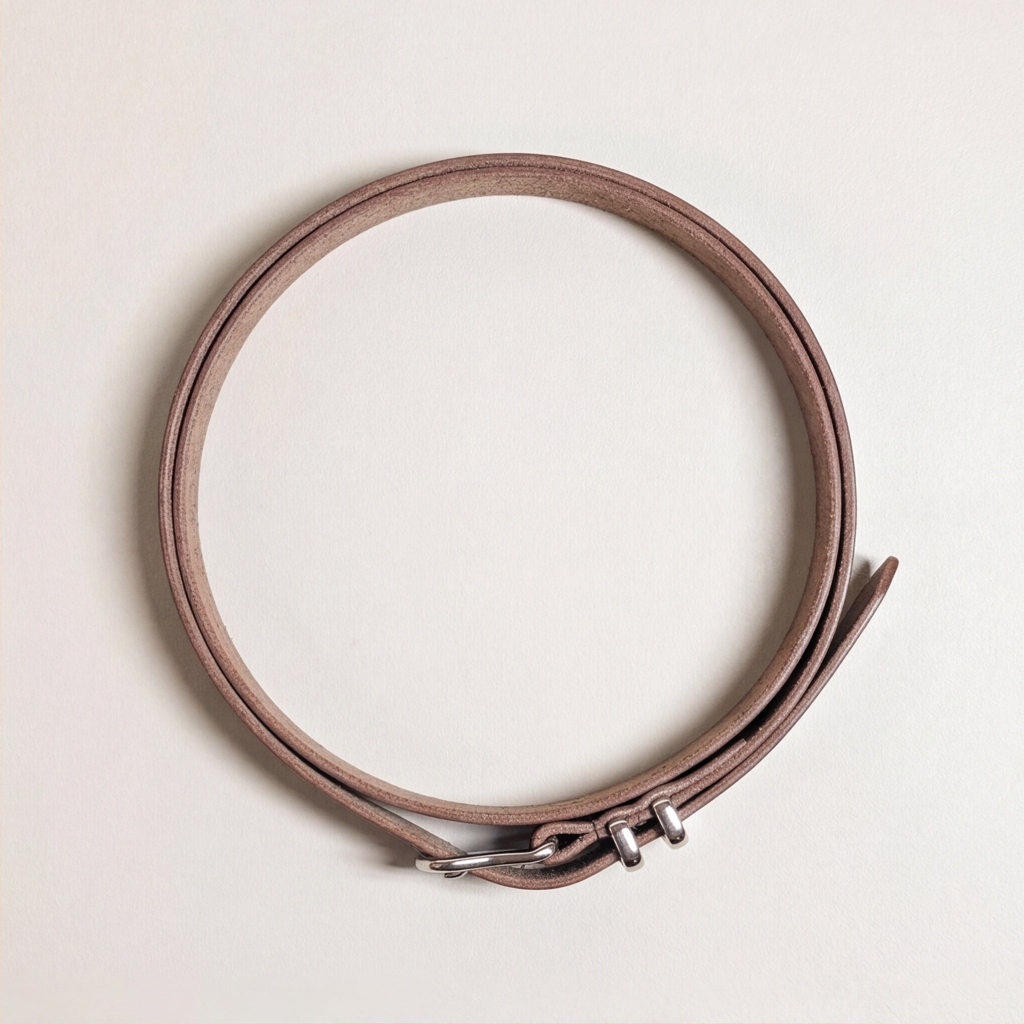 Nº21112 Premium Bridle Belt in Havana