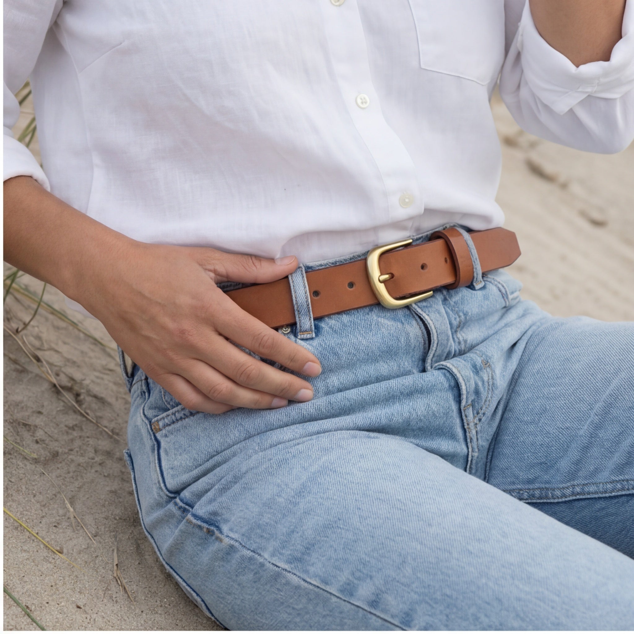 Nº2113 Brown Standard Bridle Belt